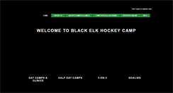 Desktop Screenshot of blackelkhockeycamp.com